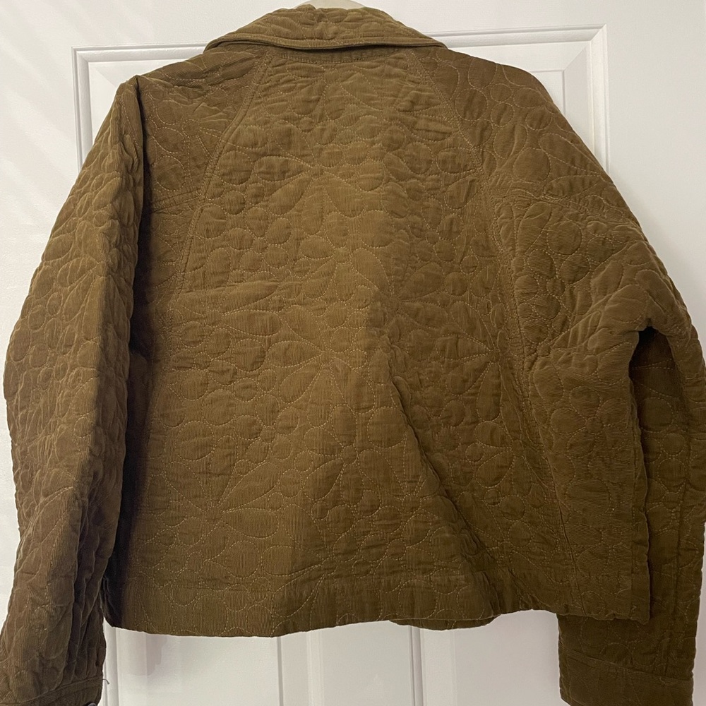 Madewell Olive Quilted Jacket - Picture 2 of 3